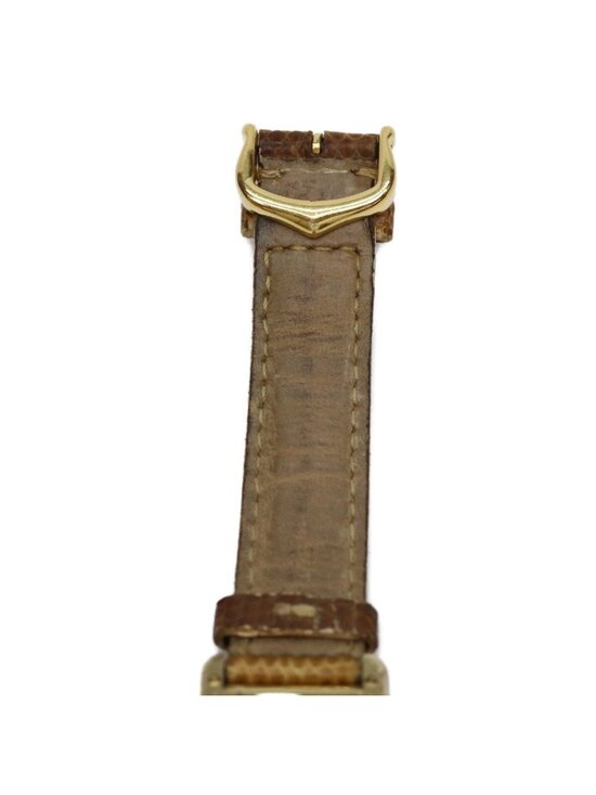 Cartier 95 925 Must Tank Vermeil SM Roman Ivory Dial Quartz Leather main image 6